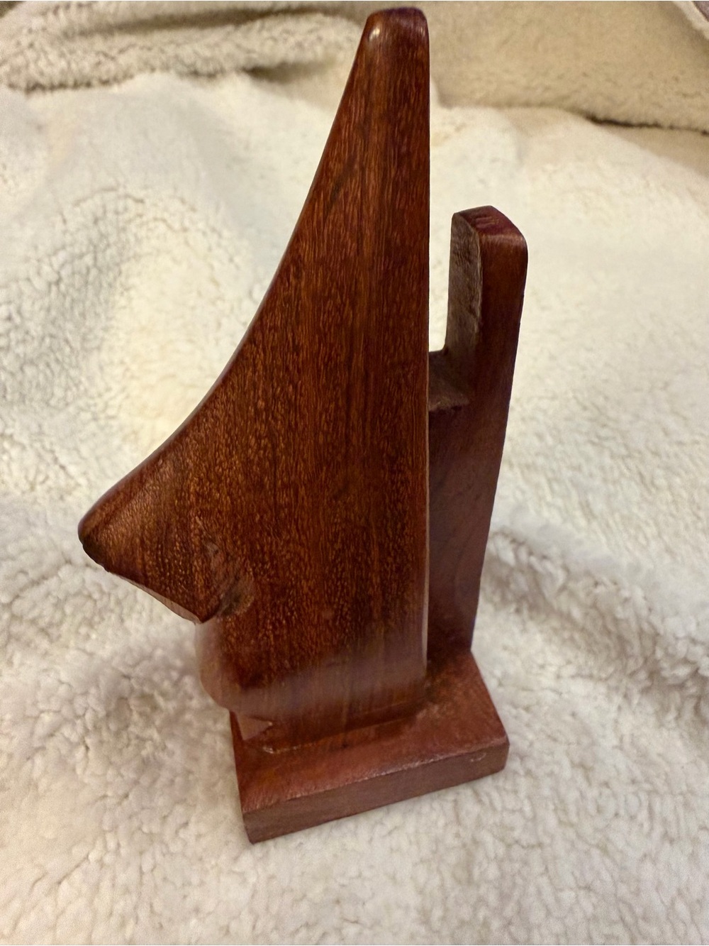 Brown solid Wood Decorative Sunglasses/Glasses Sculpture - Home Art
